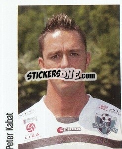 Sticker Peter Kabat - Österreichische Fußball-Bundesliga 2005-2006 - Panini