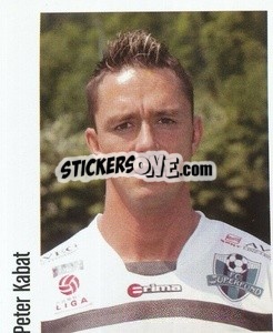 Cromo Peter Kabat - Österreichische Fußball-Bundesliga 2005-2006 n. 108 - Panini