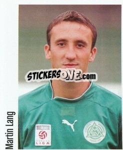 Figurina Martin Lang - Österreichische Fußball-Bundesliga 2005-2006 n. 122 - Panini