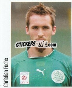 Sticker Christian Fuchs - Österreichische Fußball-Bundesliga 2005-2006 - Panini
