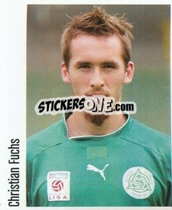 Sticker Christian Fuchs - Österreichische Fußball-Bundesliga 2005-2006 n. 126 - Panini
