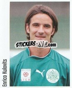 Figurina Enrico Kulovits - Österreichische Fußball-Bundesliga 2005-2006 n. 129 - Panini