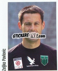 Sticker Zeljko Pavlovic - Österreichische Fußball-Bundesliga 2005-2006 n. 149 - Panini