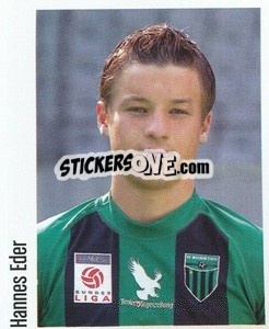 Cromo Hannes Eder - Österreichische Fußball-Bundesliga 2005-2006 - Panini