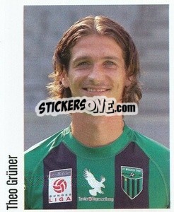 Sticker Theo Grüner - Österreichische Fußball-Bundesliga 2005-2006 - Panini