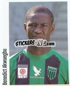 Cromo Benedict Akwuegbu - Österreichische Fußball-Bundesliga 2005-2006 n. 162 - Panini