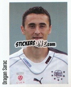 Figurina Dragan Sarac - Österreichische Fußball-Bundesliga 2005-2006 n. 184 - Panini