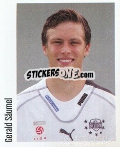 Figurina Gerald Säumel - Österreichische Fußball-Bundesliga 2005-2006 n. 185 - Panini