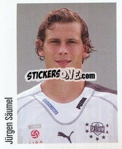 Sticker Jürgen Säumel - Österreichische Fußball-Bundesliga 2005-2006 - Panini