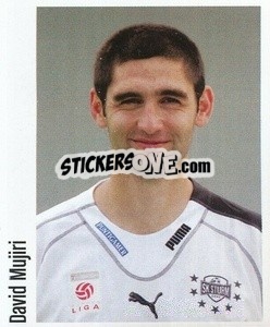 Figurina David Mujiri - Österreichische Fußball-Bundesliga 2005-2006 n. 189 - Panini