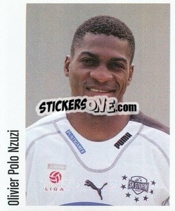 Figurina Olivier Nzuzi - Österreichische Fußball-Bundesliga 2005-2006 n. 190 - Panini
