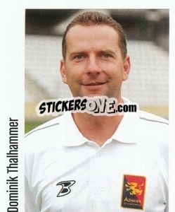 Cromo Trainer - Dominik Thalhammer - Österreichische Fußball-Bundesliga 2005-2006 n. 201 - Panini