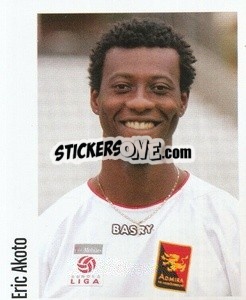 Figurina Eric Akoto - Österreichische Fußball-Bundesliga 2005-2006 n. 204 - Panini
