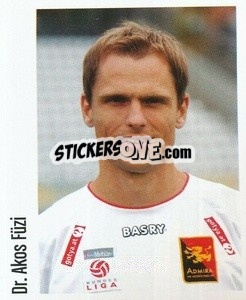 Figurina Akos Füzi - Österreichische Fußball-Bundesliga 2005-2006 n. 205 - Panini