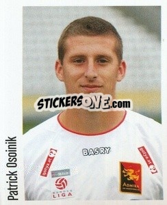 Figurina Patrick Osoinik - Österreichische Fußball-Bundesliga 2005-2006 n. 207 - Panini