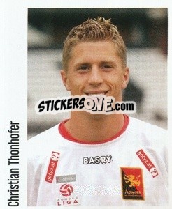 Sticker Christian Thonhofer - Österreichische Fußball-Bundesliga 2005-2006 - Panini
