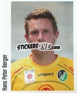 Sticker Hans Peter Berger - Österreichische Fußball-Bundesliga 2005-2006 - Panini