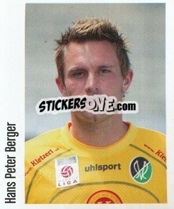 Sticker Hans Peter Berger - Österreichische Fußball-Bundesliga 2005-2006 n. 256 - Panini