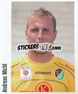 Cromo Andreas Michl - Österreichische Fußball-Bundesliga 2005-2006 - Panini