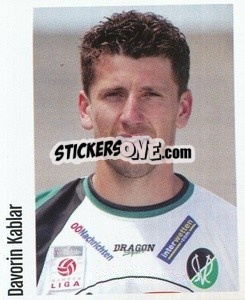Sticker Davorin Kablar - Österreichische Fußball-Bundesliga 2005-2006 n. 260 - Panini