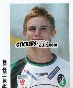Figurina Peter Hackmair - Österreichische Fußball-Bundesliga 2005-2006 n. 267 - Panini