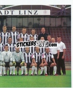 Figurina Team photo - Österreichische Fußball-Bundesliga 2005-2006 - Panini