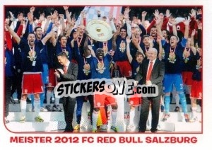 Cromo Meister 2012 FC Red Bull Salzburg