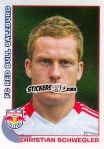 Sticker Christian Schwegler - Österreichische Fußball-Bundesliga 2012-2013 n. 14 - Panini