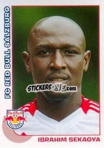 Sticker Ibrahim Sekagya - Österreichische Fußball-Bundesliga 2012-2013 n. 18 - Panini
