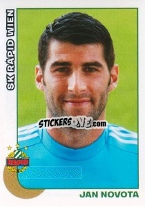 Cromo Jan Novota - Österreichische Fußball-Bundesliga 2012-2013 n. 37 - Panini