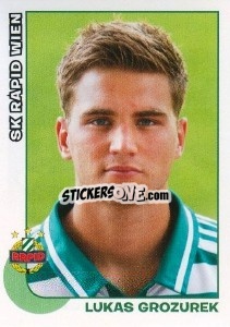 Cromo Lukas Grozurek - Österreichische Fußball-Bundesliga 2012-2013 n. 56 - Panini