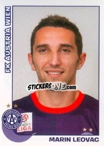 Sticker Marin Leovac - Österreichische Fußball-Bundesliga 2012-2013 n. 97 - Panini