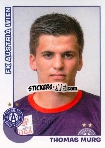 Cromo Thomas Murg - Österreichische Fußball-Bundesliga 2012-2013 - Panini