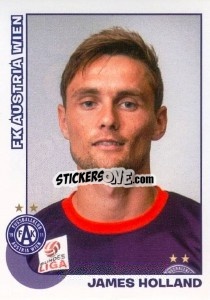 Sticker James Holland - Österreichische Fußball-Bundesliga 2012-2013 n. 105 - Panini