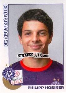 Sticker Philipp Hosiner - Österreichische Fußball-Bundesliga 2012-2013 n. 106 - Panini