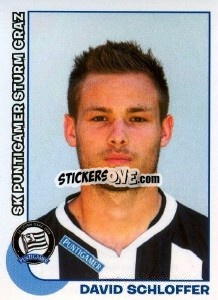 Sticker David Schloffer - Österreichische Fußball-Bundesliga 2012-2013 - Panini