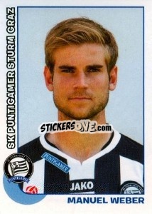 Sticker Manuel Weber - Österreichische Fußball-Bundesliga 2012-2013 - Panini