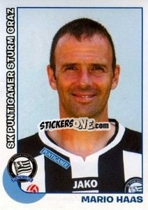 Sticker Mario Haas - Österreichische Fußball-Bundesliga 2012-2013 n. 134 - Panini