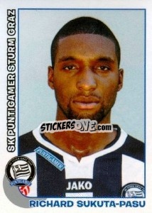 Cromo Richard Sukuta-Pasu - Österreichische Fußball-Bundesliga 2012-2013 n. 136 - Panini