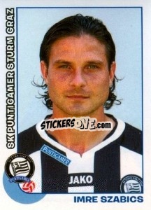 Sticker Imre Szabics - Österreichische Fußball-Bundesliga 2012-2013 - Panini