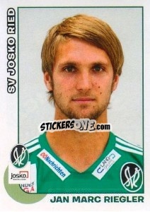 Sticker Jan Marc Riegler - Österreichische Fußball-Bundesliga 2012-2013 - Panini