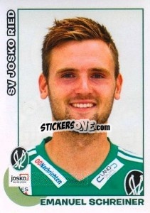 Sticker Emanuel Schreiner - Österreichische Fußball-Bundesliga 2012-2013 - Panini