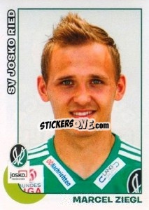 Sticker Marcel Ziegl - Österreichische Fußball-Bundesliga 2012-2013 - Panini