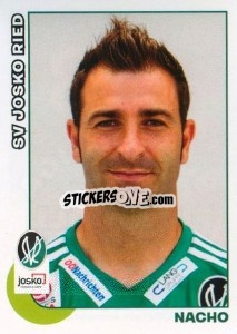 Figurina Nacho - Österreichische Fußball-Bundesliga 2012-2013 n. 163 - Panini