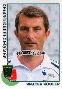 Sticker Walter Kogler - Österreichische Fußball-Bundesliga 2012-2013 - Panini