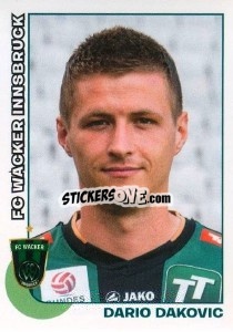 Cromo Dario Dakovic - Österreichische Fußball-Bundesliga 2012-2013 n. 173 - Panini