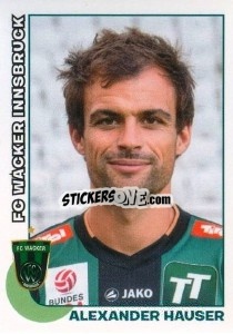 Sticker Alexander Hauser - Österreichische Fußball-Bundesliga 2012-2013 - Panini