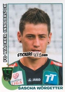 Sticker Sascha Wögretter - Österreichische Fußball-Bundesliga 2012-2013 - Panini