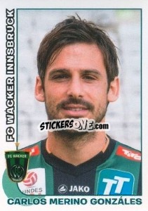 Sticker Carlos Merino - Österreichische Fußball-Bundesliga 2012-2013 - Panini