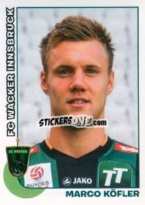 Sticker Marco Köfler - Österreichische Fußball-Bundesliga 2012-2013 - Panini